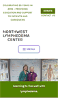 Mobile Screenshot of nwlymphedemacenter.org